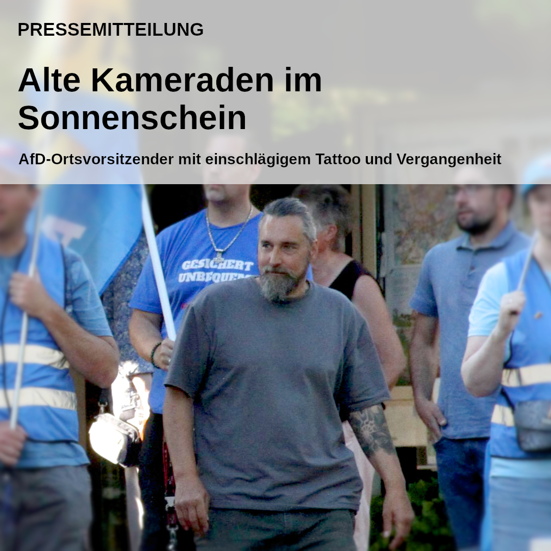Pressemitteilung: Alte Kameraden im Sonnenschein
